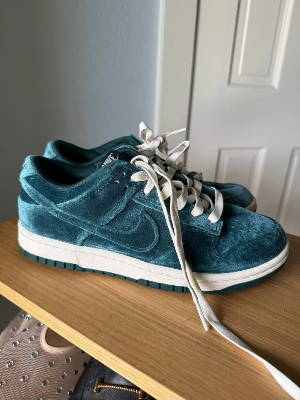 Nike Dunk Low Green Velvet